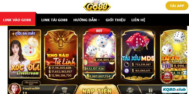 Điểm cộng được người chơi đánh giá tại cổng game