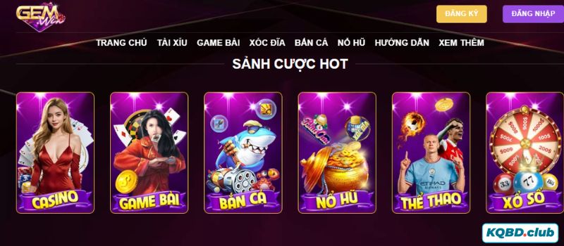 Khám phá những trò chơi giải trí hấp dẫn tại GEMWIN