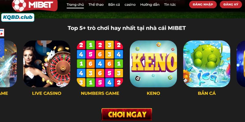 MIBET mang đến hệ sinh thái giải trí trực tuyến toàn diện cho người chơi