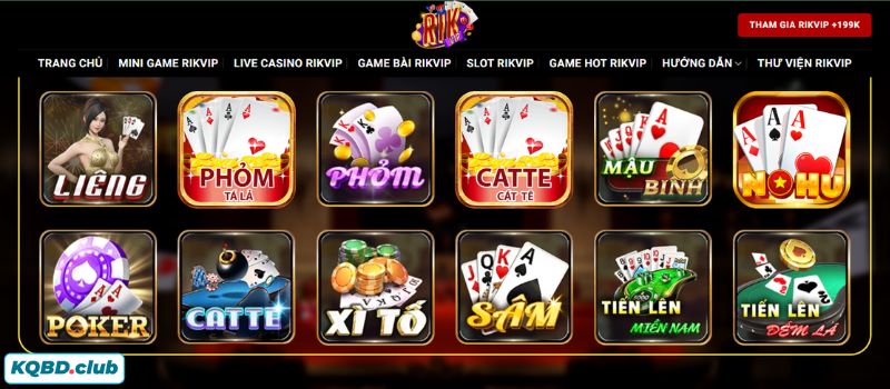 RIKVIP là một trong những thương hiệu nổi tiếng trong lĩnh vực giải trí đổi thưởng