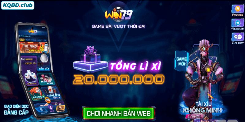 WIN79 chính thức ra mắt thị trường cá cược trực tuyến Việt Nam năm 2022
