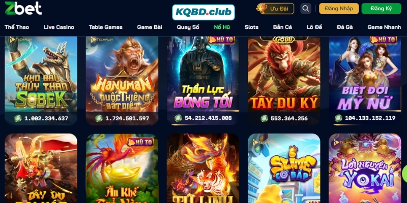 ZBET sở hữu đầy đủ các yếu tố của cổng game uy tín